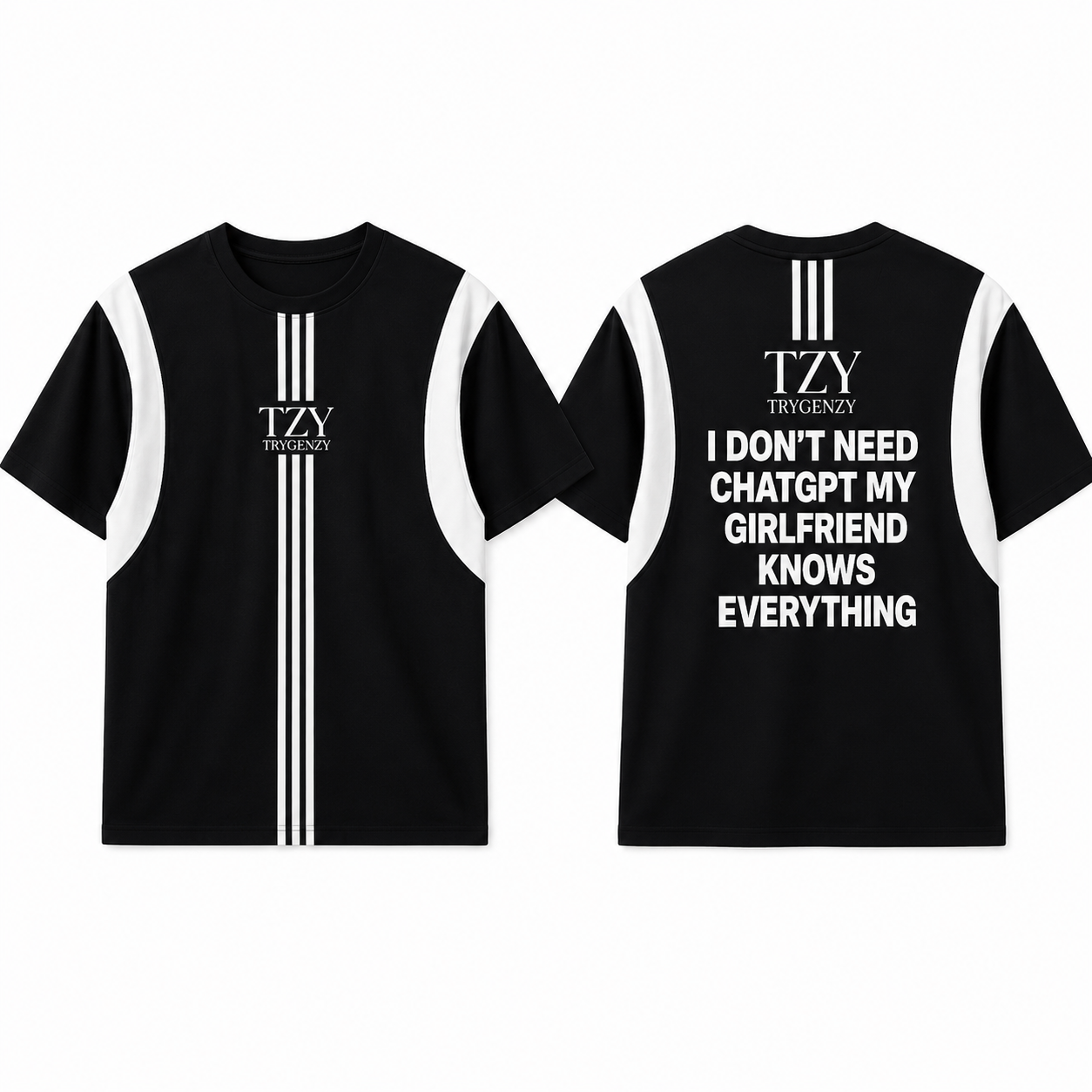 I Don’t Need ChatGPT My Girlfriend Knows Everything Oversized T Shirt